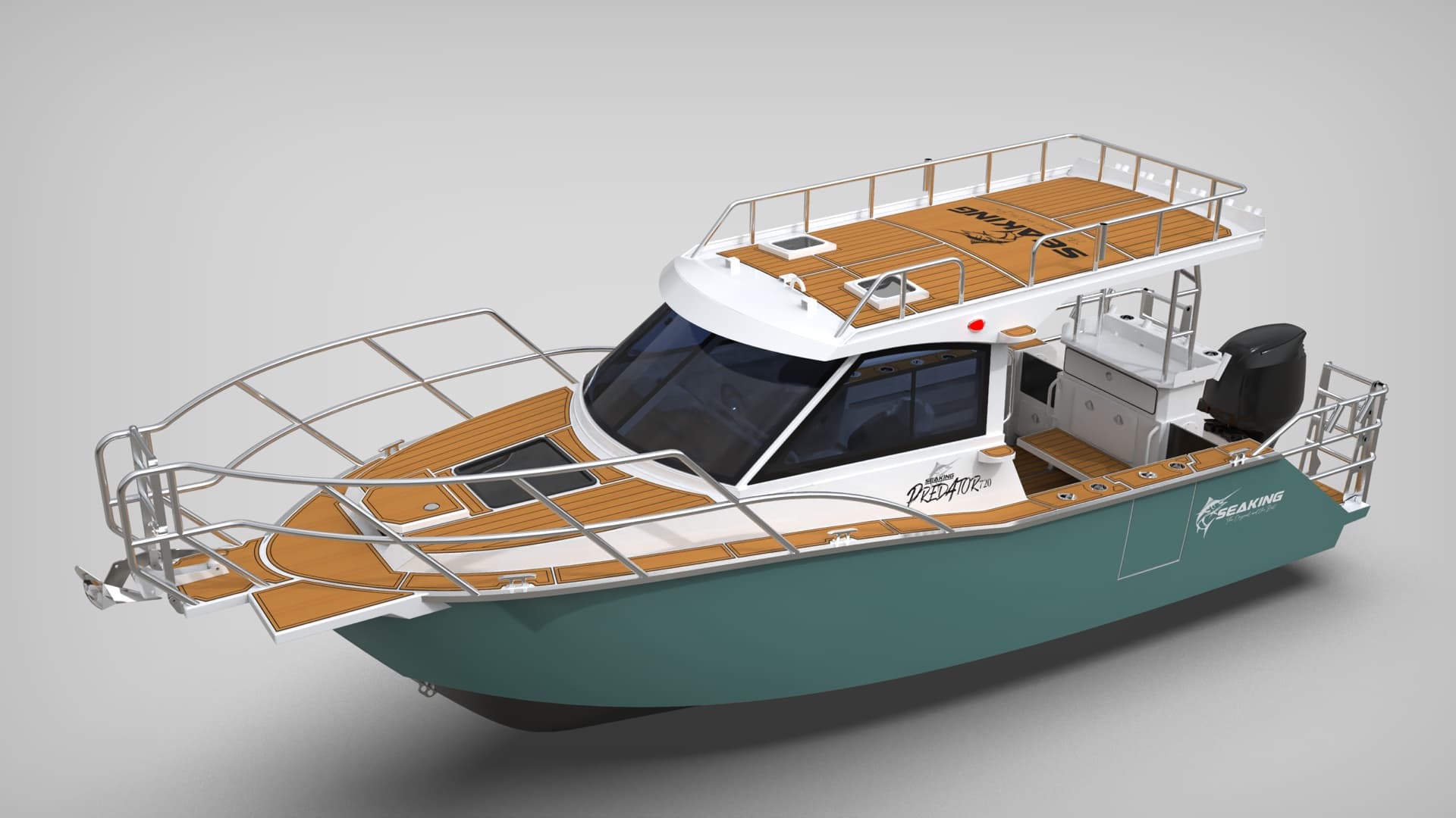 Seaking Australia Predator 720 front three-quarter render