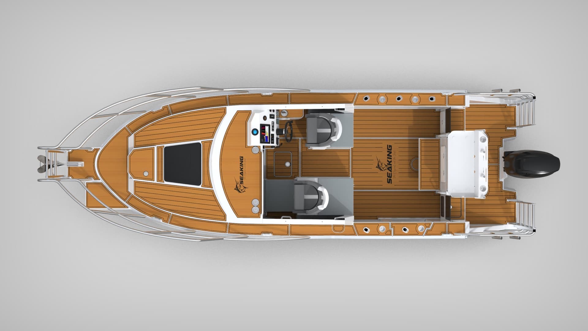 Predator 720 top-view layout render